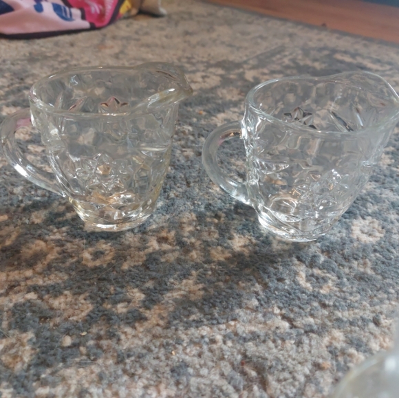 Set Of 38 VTG 1960 Anchor Hocking EAPC Star of David Cups/Saucers/Dishes Etc - Picture 13 of 13